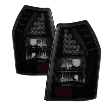 Picture of xTune Dodge Magnum 05-08 LED Tail Lights - Black Smoked ALT-JH-DMAG05-LED-BSM