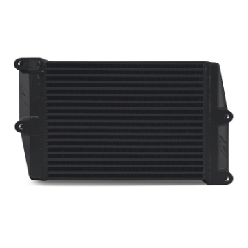 Picture of Mishimoto Heavy-Duty Oil Cooler - 10in- Opposite-Side Outlets - Black