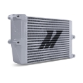 Picture of Mishimoto Heavy-Duty Oil Cooler - 10in- Opposite-Side Outlets - Silver