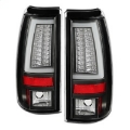 Picture of Spyder Chevy Silverado 1500-2500 03-06 Version 2 LED Tail Lights - Black ALT-YD-CS03V2-LED-BK