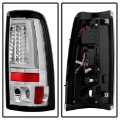 Picture of Spyder Chevy Silverado 1500-2500 03-06 Version 2 LED Tail Lights - Chrome ALT-YD-CS03V2-LED-C