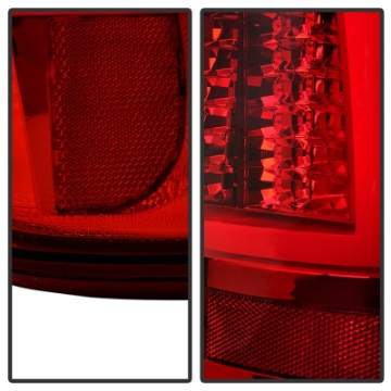 Picture of Spyder Chevy Silverado 1500-2500 03-06 Version 2 LED Tail Lights - Red Clear ALT-YD-CS03V2-LED-RC