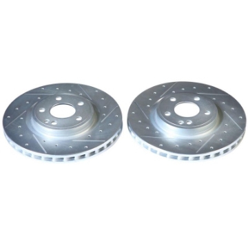 Picture of Power Stop 17-19 Infiniti QX30 Front Evolution Drilled & Slotted Rotors - Pair