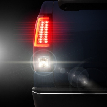 Picture of Spyder Chevy Silverado 1500-2500 03-06 Version 2 LED Tail Lights - Red Smoke ALT-YD-CS03V2-LED-RS