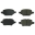 Picture of Power Stop 18-20 Buick Encore Rear Z16 Evolution Ceramic Brake Pads