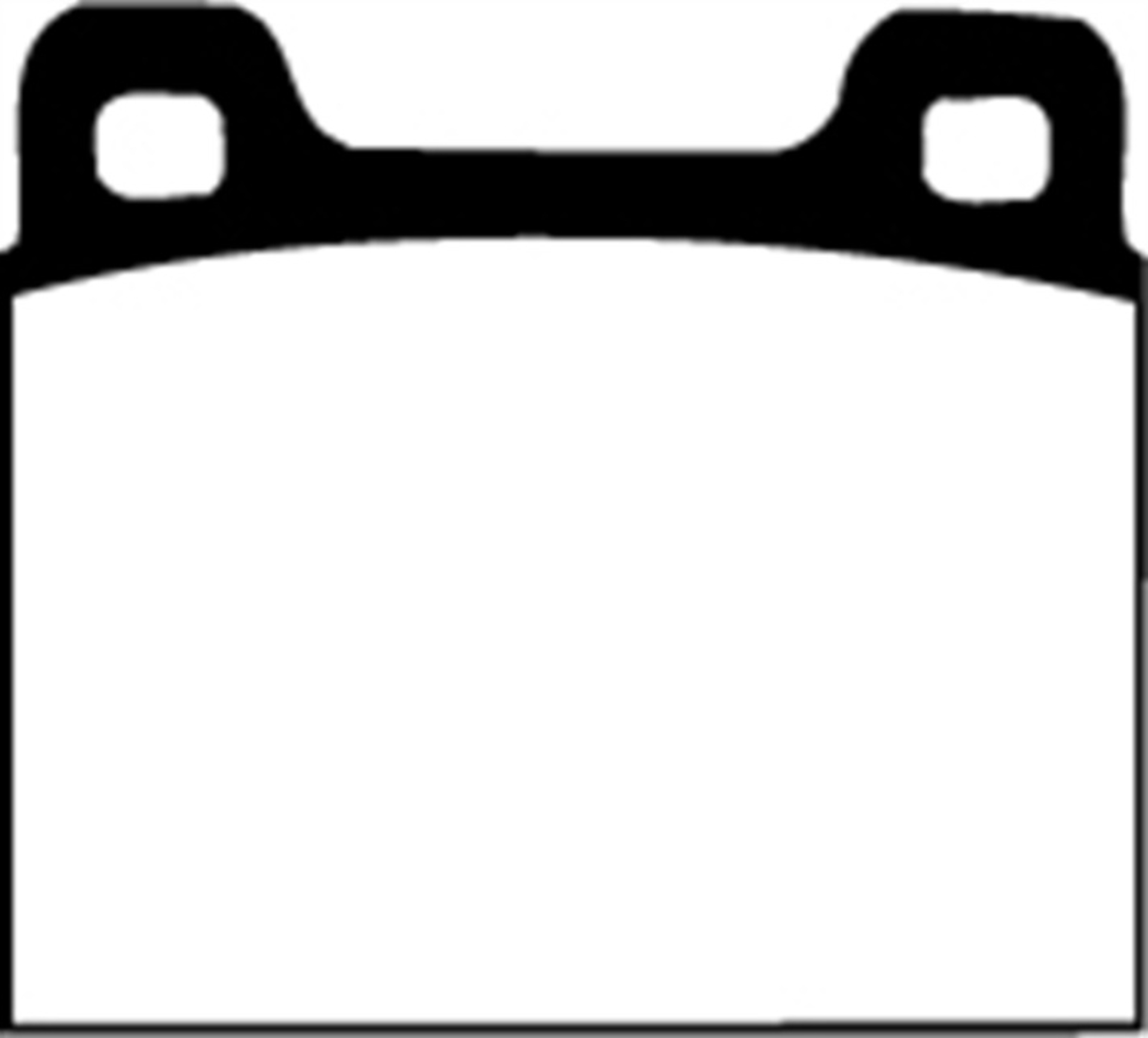 Picture of EBC 82-89 Maserati Biturbo 2-5 Twin Turbo Ultimax2 Rear Brake Pads