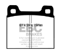 Picture of EBC 82-89 Maserati Biturbo 2-5 Twin Turbo Ultimax2 Rear Brake Pads