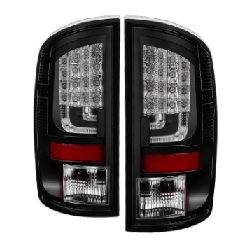 Picture of Spyder Dodge Ram 07-08 1500 Version 2 LED Tail Lights - Black ALT-YD-DRAM06V2-LED-BK
