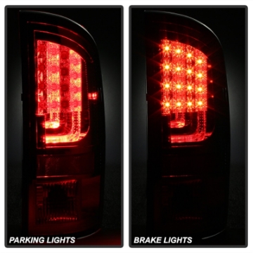 Picture of Spyder Dodge Ram 07-08 1500 Version 2 LED Tail Lights - Red Clear ALT-YD-DRAM06V2-LED-RC