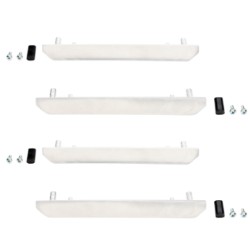 Picture of Wehrli 2020+ GMC 2500-3500HD Fender Flare Marker Light Delete Kit w-o Logo - Raw Finish