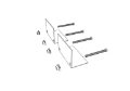 Picture of BAK BAKBox2 Clamping Brackets C Qty 2 w- U-Nuts & Screws