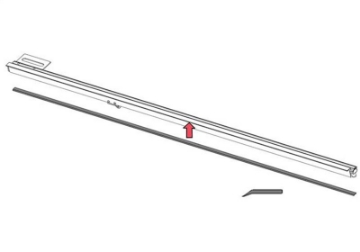 Picture of BAK BAKFlip & Rail Seal Outer to Truck Bed - Flat 17ft