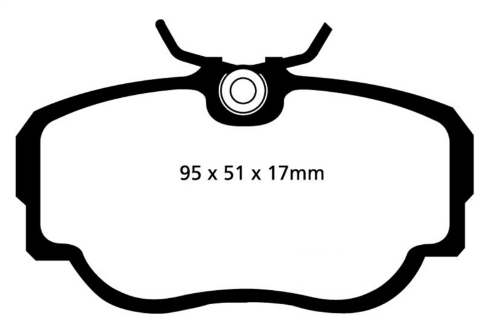 Picture of EBC 83-85 BMW 318 1-8 E30 Redstuff Front Brake Pads