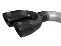 Picture of aFe Rebel XD Series 3in 304SS DPF-Back 20-21 GM Trucks L6-3-0L td LM2 - Dual Black Tip