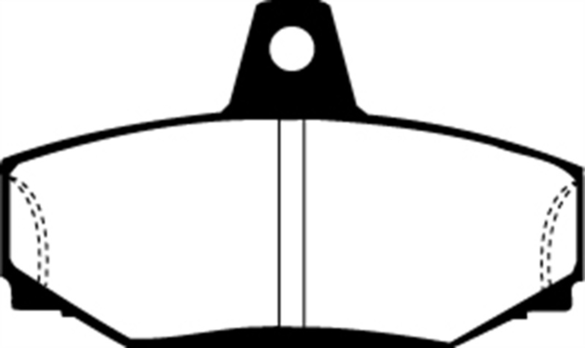 Picture of EBC 83-90 Volvo 760 2-3 Turbo ABS Girling Greenstuff Rear Brake Pads
