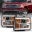 Picture of ANZO 2007-2013 GMC Sierra 1500 Projector Headlight Plank Style Chrome w- Clear Lens Amber