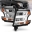 Picture of ANZO 2015-2020 Chevy Tahoe Projector Headlights Plank Style Chrome w-DRL