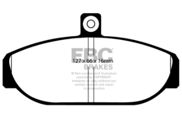 Picture of EBC 83-90 Volvo 760 2-3 Turbo Girling Ultimax2 Front Brake Pads
