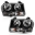 Picture of ANZO 2005-2010 Chrysler 300 Crystal Headlight Black