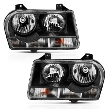 Picture of ANZO 2005-2010 Chrysler 300 Crystal Headlight Black