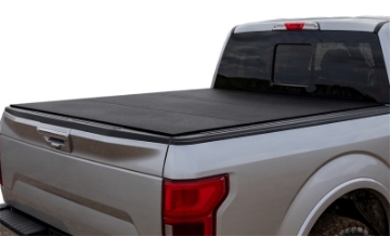 Picture of Access LOMAX Tri-Fold Cover 05-20 Nissan Frontier w- 5ft Bed - Black Urethane