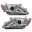 Picture of ANZO 2007-2009 Toyota Camry Projector Headlight Chrome Amber OE Replacement