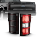 Picture of ANZO 2018-2019 Ford F-150 LED Taillight Smoke Red Light Bar w- Sequential