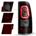 Picture of ANZO 2003-2006 Chevy Silverado 1500 LED Taillights Plank Style Black w-Smoke Lens