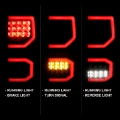 Picture of ANZO 2007-2013 Toyota Tundra LED Taillights Plank Style Black w-Clear Lens
