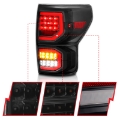 Picture of ANZO 2007-2013 Toyota Tundra LED Taillights Plank Style Black w-Smoke Lens