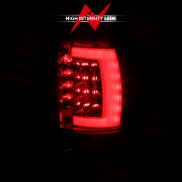 Picture of ANZO 1994-2001 Dodge Ram 1500 LED Taillights Plank Style Chrome w- Clear Lens