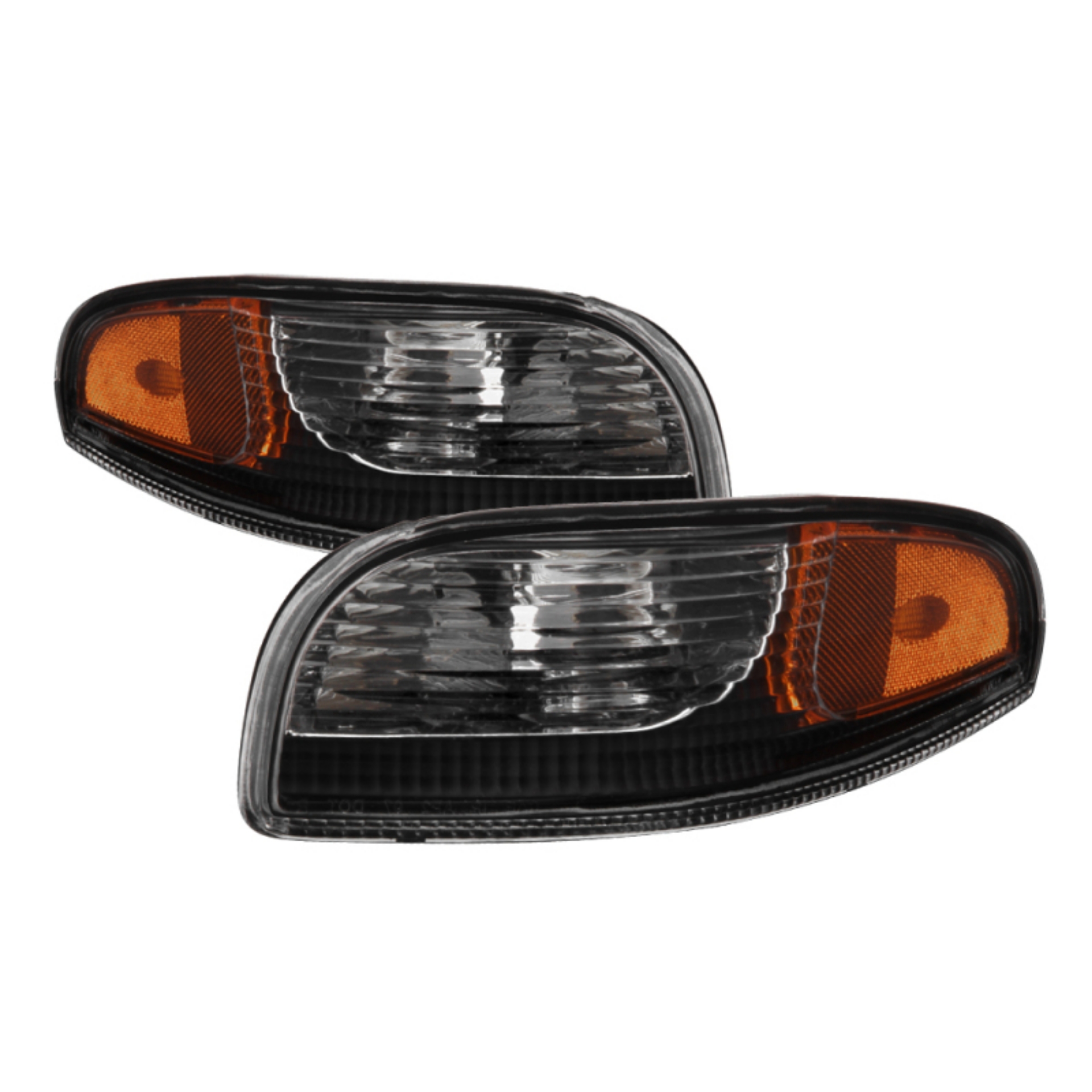 Picture of xTune Chevy Corvette 97-04 Bumper Signal Lights - Black CBL-JH-CCORV97-AM-BK