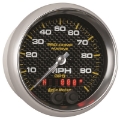 Picture of Autometer Marine Carbon Fiber 3-3-8in 100MPH GPS Speedometer Gauge