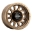 Picture of Method MR304 Double Standard 17x8-5 0mm Offset 8x170 130-81mm CB Method Bronze Wheel