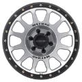 Picture of Method MR305 NV 18x9 0mm Offset 6x5-5 108mm CB Machined-Black Street Loc Wheel