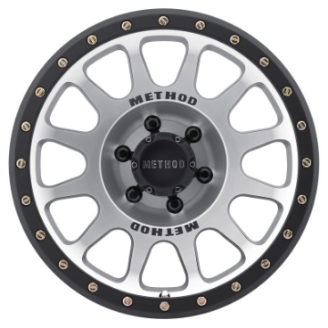 Picture of Method MR305 NV 18x9 0mm Offset 6x5-5 108mm CB Machined-Black Street Loc Wheel