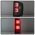 Picture of Spyder Chevy 1500 14-16 Light Bar LED Tail Lights All Blk ALT-YD-CS14-LBLED-BKV2