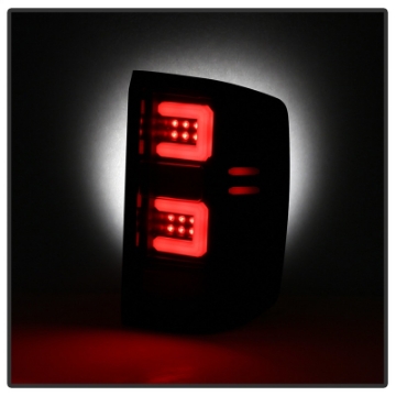 Picture of Spyder Chevy 1500 14-16 Light Bar LED Tail Lights All Blk ALT-YD-CS14-LBLED-BKV2