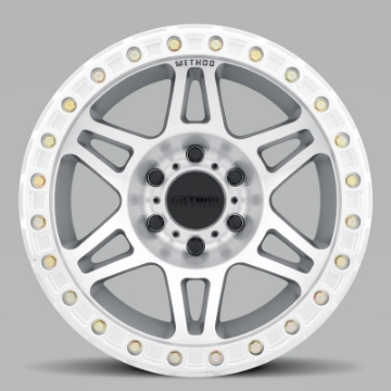 Picture of Method MR106 Beadlock 17x9 -44mm Offset 8x6-5 130-81mm CB Machined-Clear Coat w-BH-H36125 Wheel