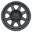 Picture of Method MR701 17x7-5 +30mm Offset 5x108 63-4mm CB Matte Black Wheel
