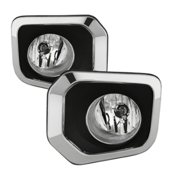 Picture of Spyder Toyota Tacoma 2016-2018 OEM Fog Lights W-Switch - Clear FL-CL-TTA2016-C