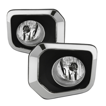 Picture of Spyder Toyota Tacoma 2016-2018 OEM Fog Lights W-Switch - Clear FL-CL-TTA2016-C