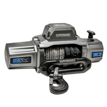 Picture of Superwinch 10000 LBS 12V DC 3-8in x 80ft Synthetic Rope SX 10000 Winch