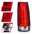 Picture of ANZO 1999-2000 Cadillac Escalade LED Taillights Chrome Housing Red-Clear Lens Pair