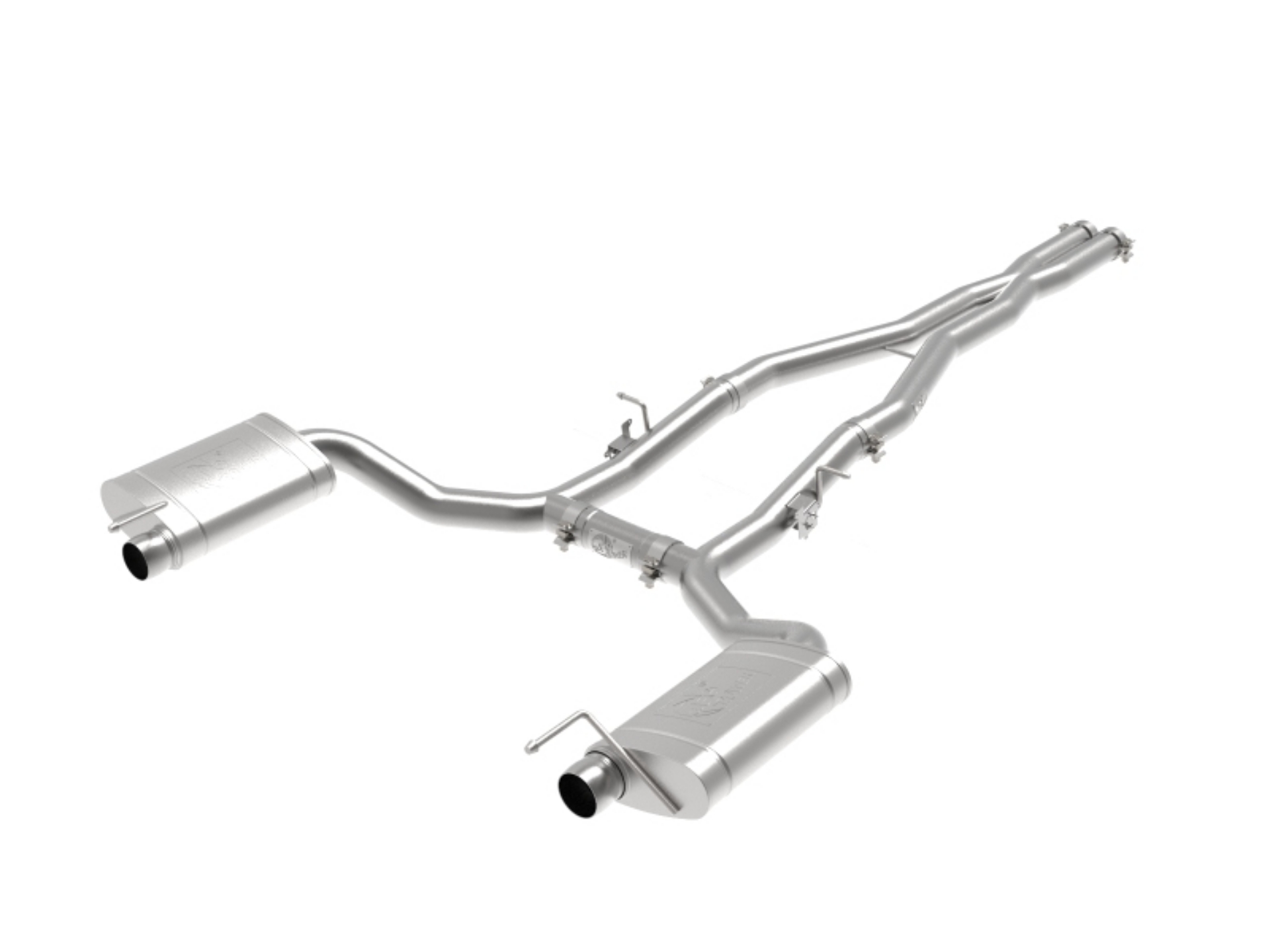 Picture of aFe MACH Force-Xp 3in 304 SS Cat-Back Exhaust 15-20 Dodge Charger Hellcat V8-6-2L sc - 392 V8-6-4L
