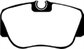 Picture of EBC 84-86 Mercedes-Benz 190-190E 2-3 Redstuff Front Brake Pads