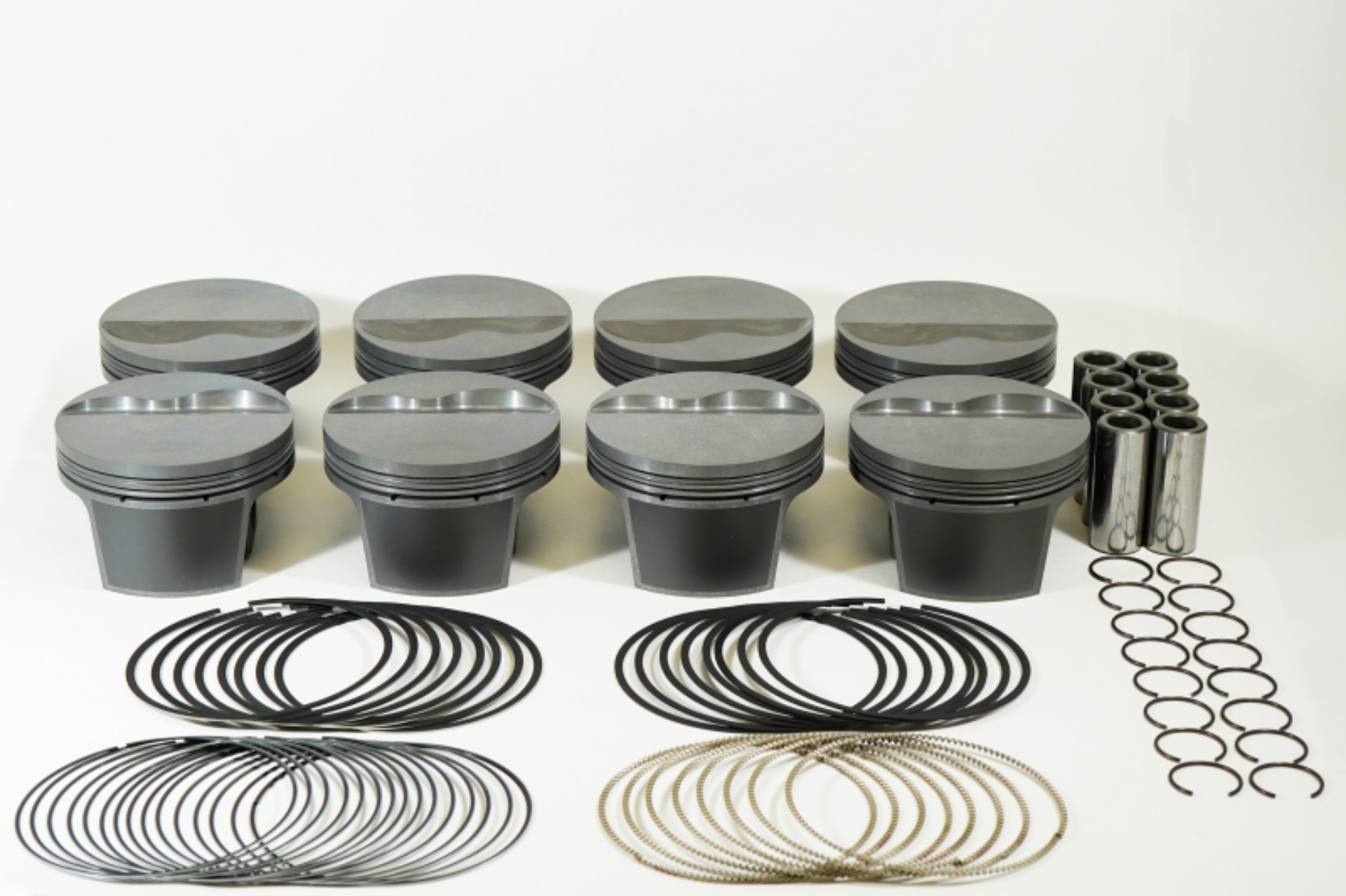 Picture of Mahle MS Piston Set SBF 428ci 4-125in Bore 4-000in Stroke 6-25in Rod -927 Pin -6-5cc 12-1CR Set of 8