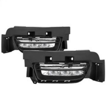 Picture of Spyder Dodge Charger 2015-2016 OEM LED Fog Lights W-Universal Switch- Clear FL-DCH2015-LED-C