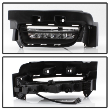 Picture of Spyder Dodge Charger 2015-2016 OEM LED Fog Lights W-Universal Switch- Clear FL-DCH2015-LED-C