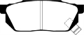 Picture of EBC 84-87 Honda Civic CRX 1-5 DX Greenstuff Front Brake Pads
